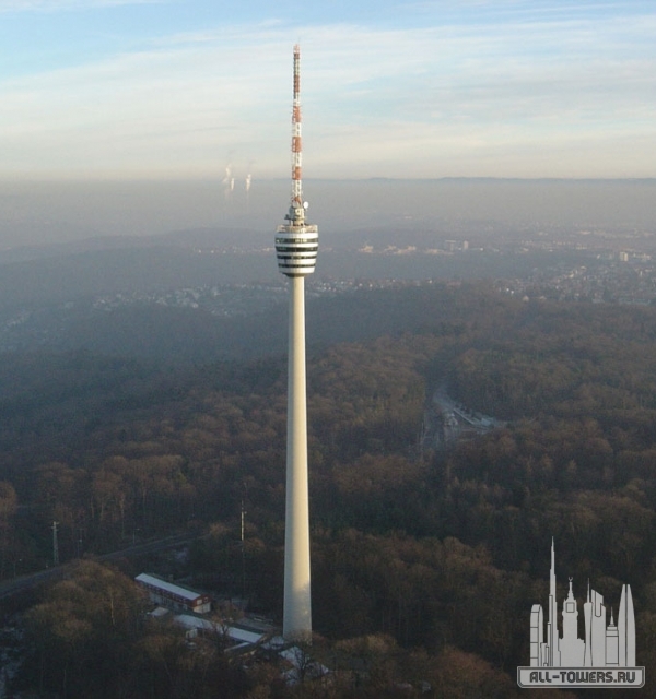 штутгартская телебашня (fernsehturm stuttgart)