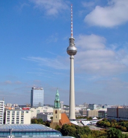Берлинская телебашня (Berliner Fernsehturm)