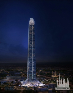 Ахмат-Тауэр.-Ночь.-Визуализация.